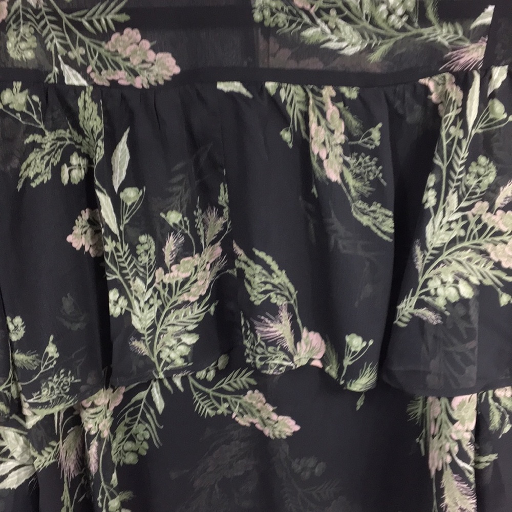 🆕Leith>Sheer layer bell sleeve boho NWT - Picture 4 of 5